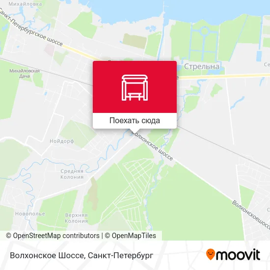 Карта Волхонское Шоссе