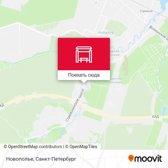 Карта Новополье