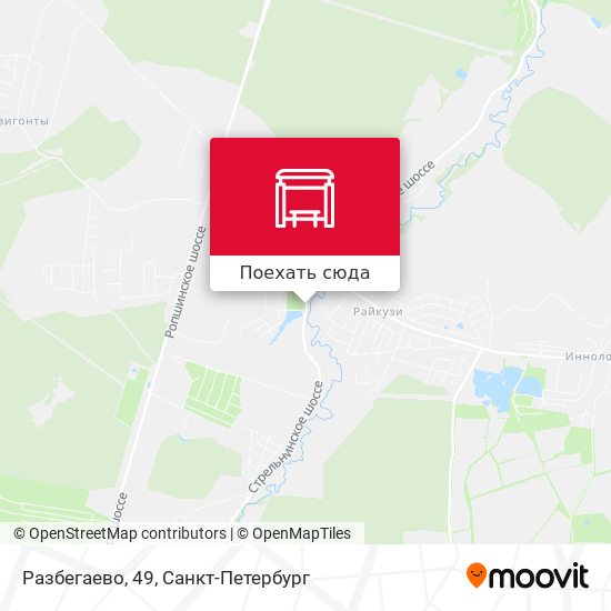 Карта Разбегаево, 49