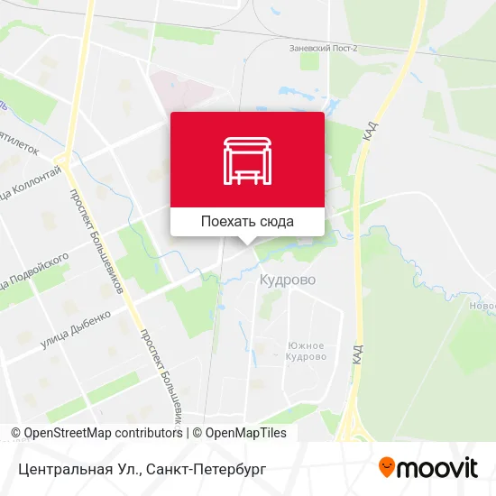 Карта Центральная Ул.