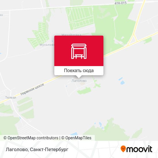 Карта Лаголово