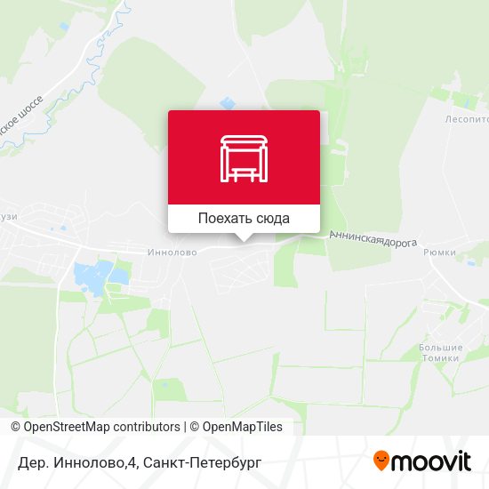 Карта Дер. Иннолово,4