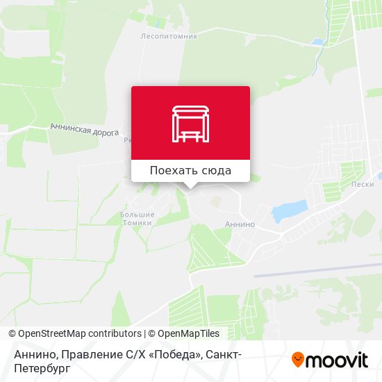 Карта Аннино, Правление С/Х «Победа»
