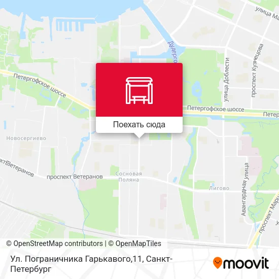 Карта Ул. Пограничника Гарькавого,11