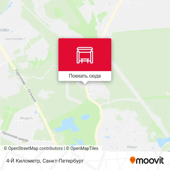 Карта 4-Й Километр
