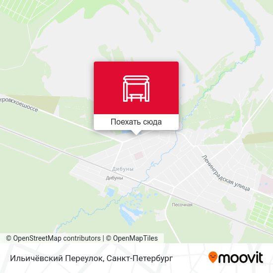Карта Ильичёвский Переулок