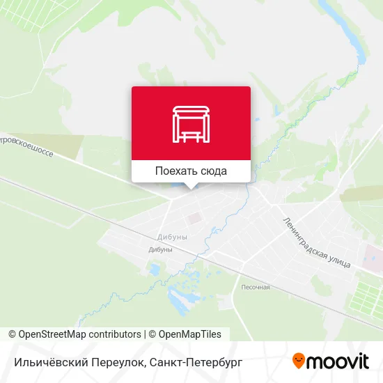 Карта Ильичёвский Переулок