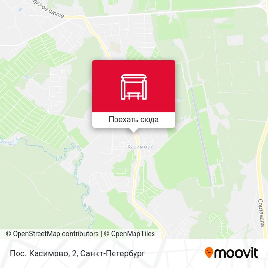 Карта Пос. Касимово, 2
