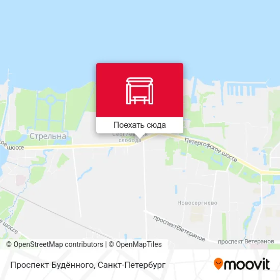 Карта Проспект Будённого
