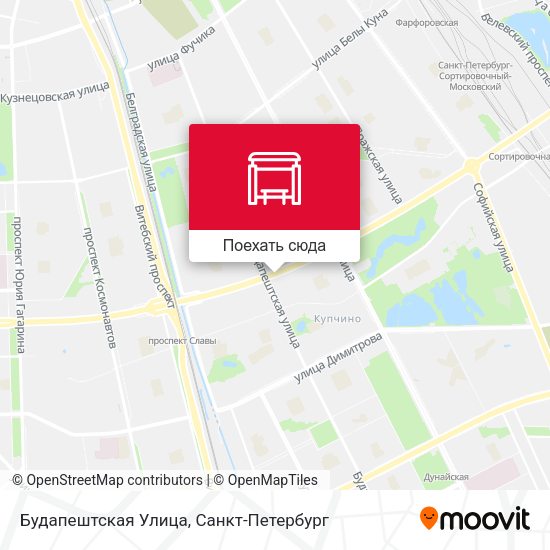 Карта Будапештская Улица