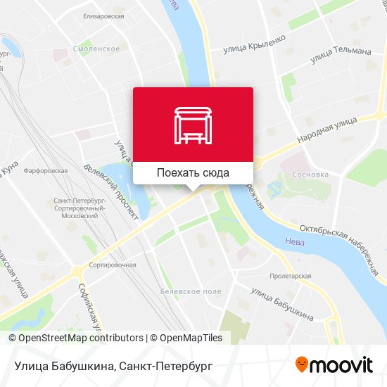 Карта Улица Бабушкина