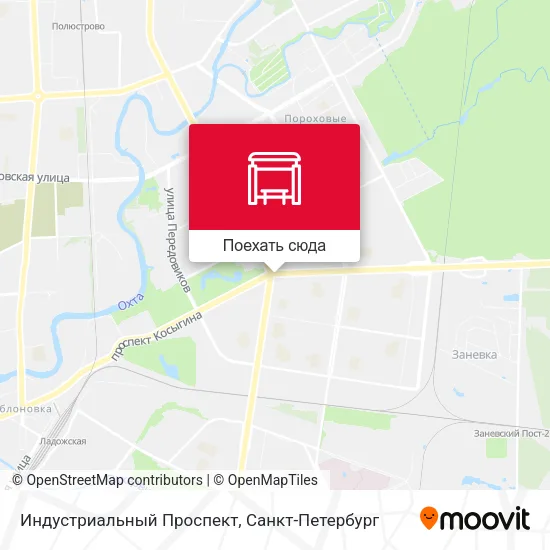 Карта Индустриальный Проспект