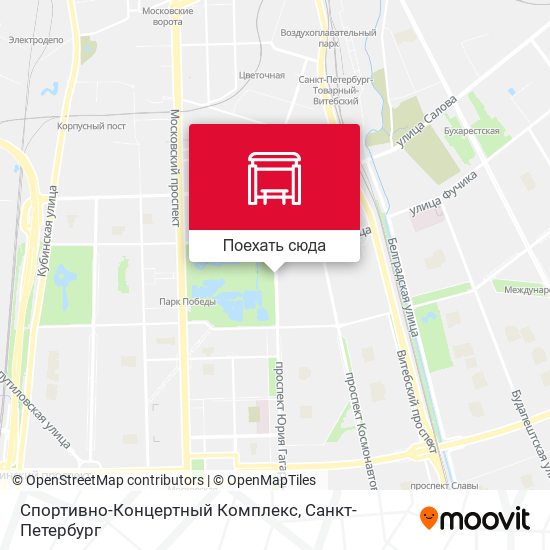 Карта Спортивно-Концертный Комплекс