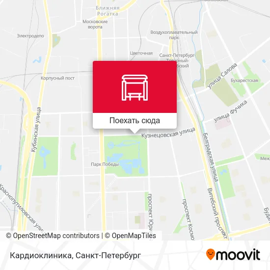 Карта Кардиоклиника