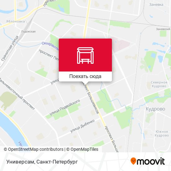Карта Универсам
