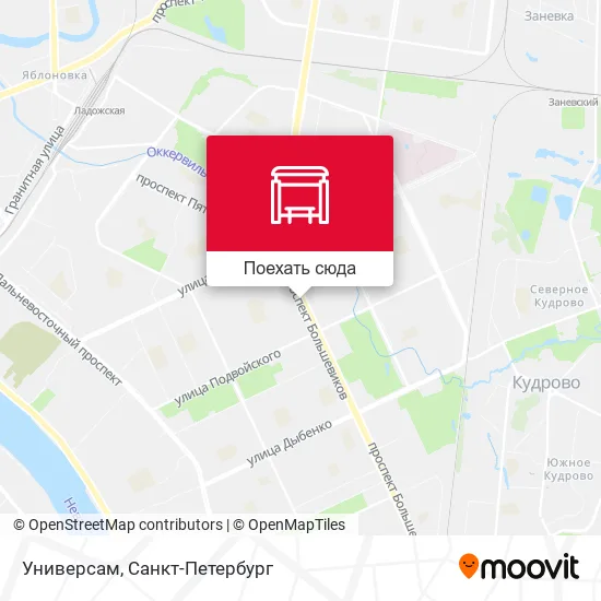 Карта Универсам