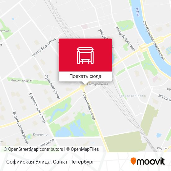 Карта Софийская Улица