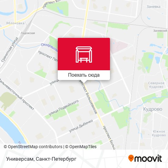 Карта Универсам