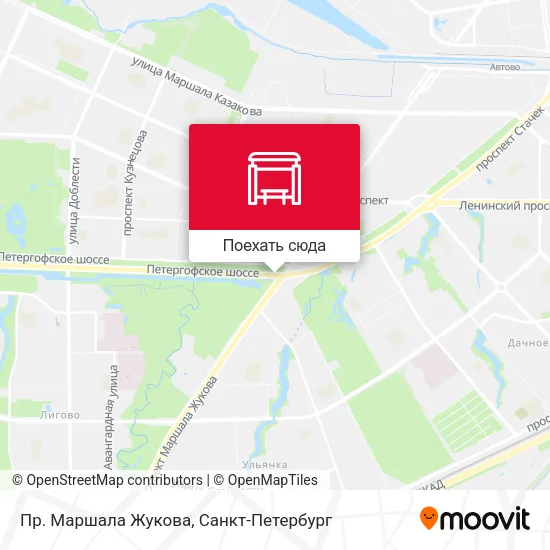 Карта Пр. Маршала Жукова