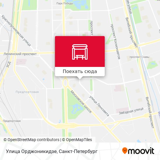 Карта Улица Орджоникидзе