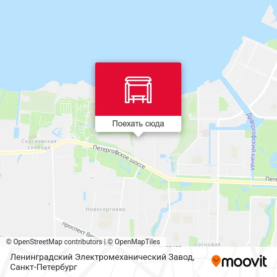 Карта Ленинградский Электромеханический Завод
