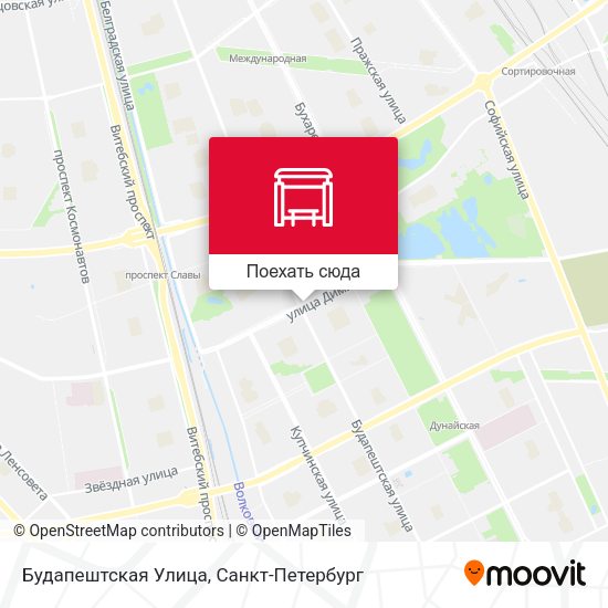 Карта Будапештская Улица