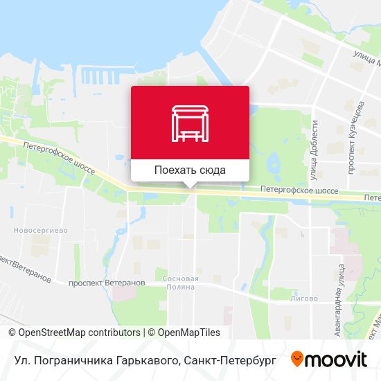 Карта Ул. Пограничника Гарькавого