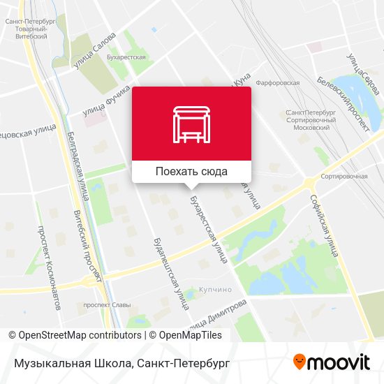 Карта Музыкальная Школа