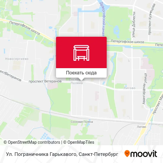 Карта Ул. Пограничника Гарькавого