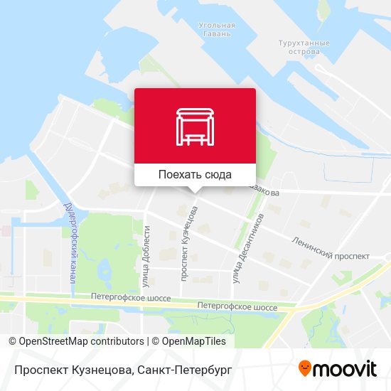 Карта Проспект Кузнецова