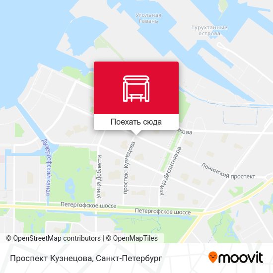 Карта Проспект Кузнецова