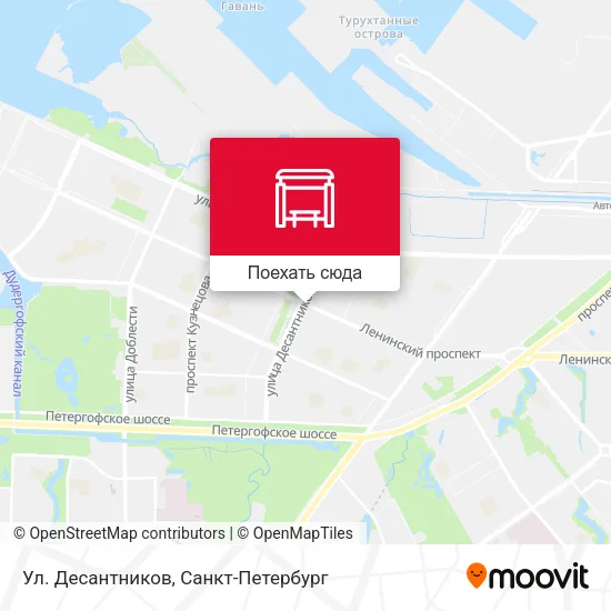 Карта Ул. Десантников