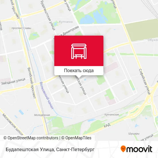 Карта Будапештская Улица