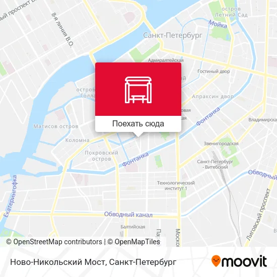 Карта Ново-Никольский Мост