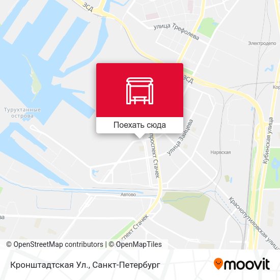 Карта Кронштадтская Ул.