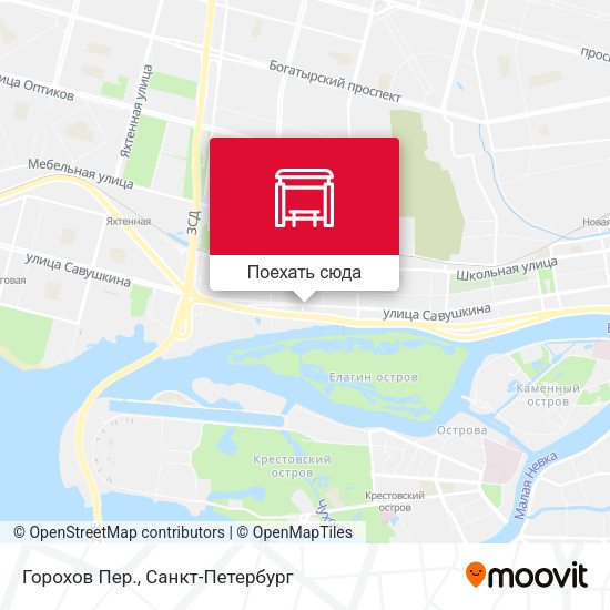 Карта Горохов Пер.