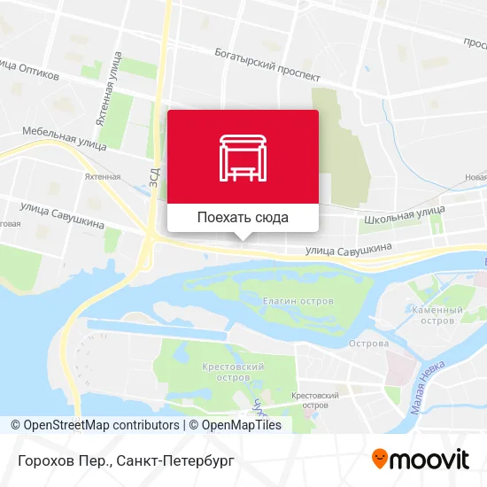 Карта Горохов Пер.