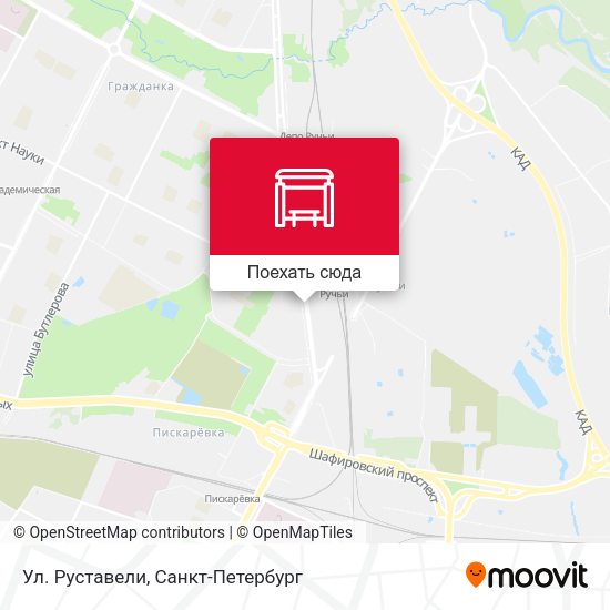 Карта Ул. Руставели