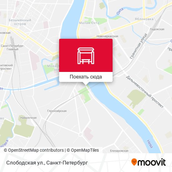 Карта Слободская ул.