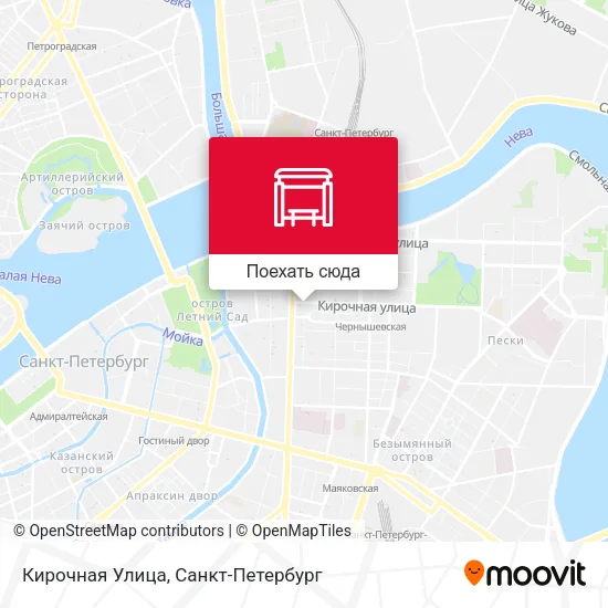 Карта Кирочная Улица