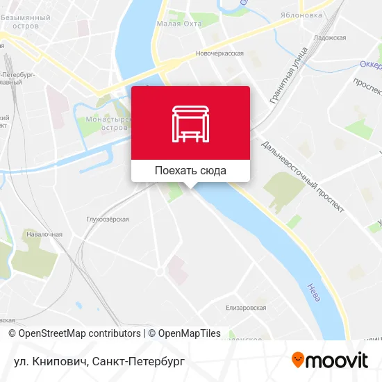 Карта ул. Книпович