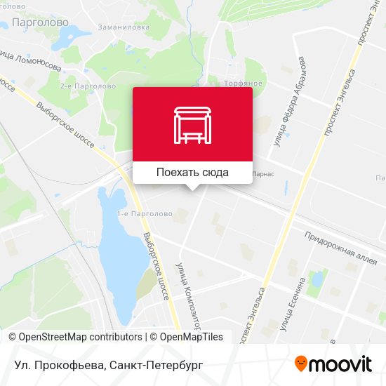 Карта Ул. Прокофьева