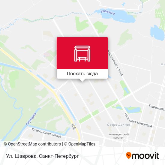 Карта Ул. Шаврова
