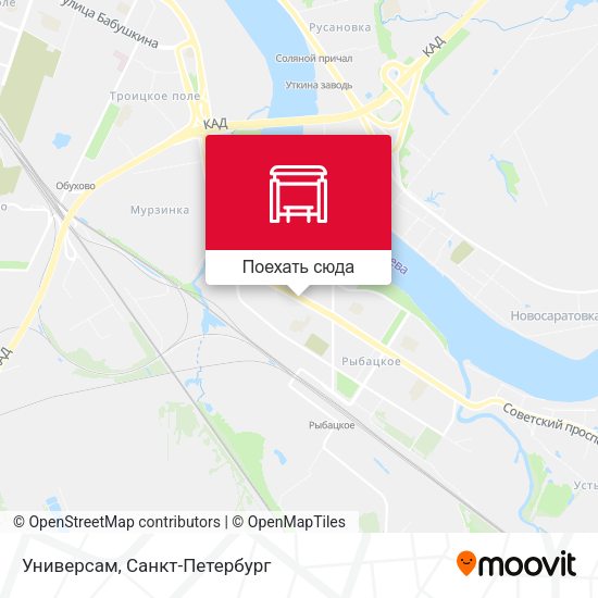 Карта Универсам
