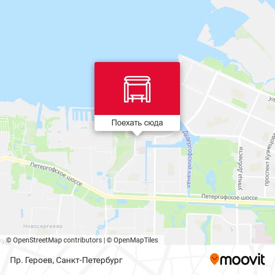 Карта Пр. Героев