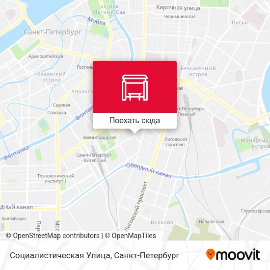 Карта Социалистическая Улица
