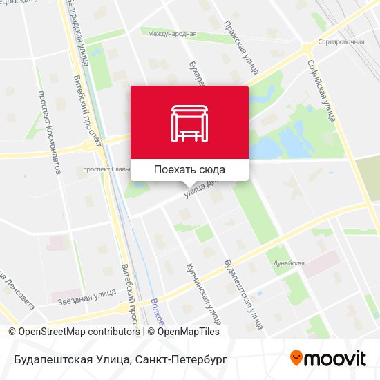 Карта Будапештская Улица