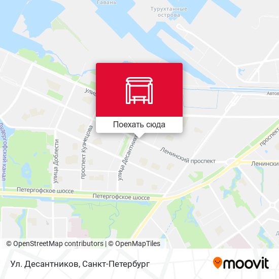 Карта Ул. Десантников