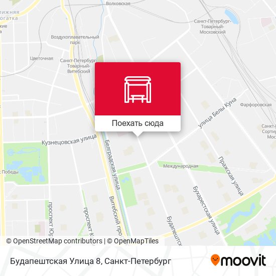 Карта Будапештская Улица 8