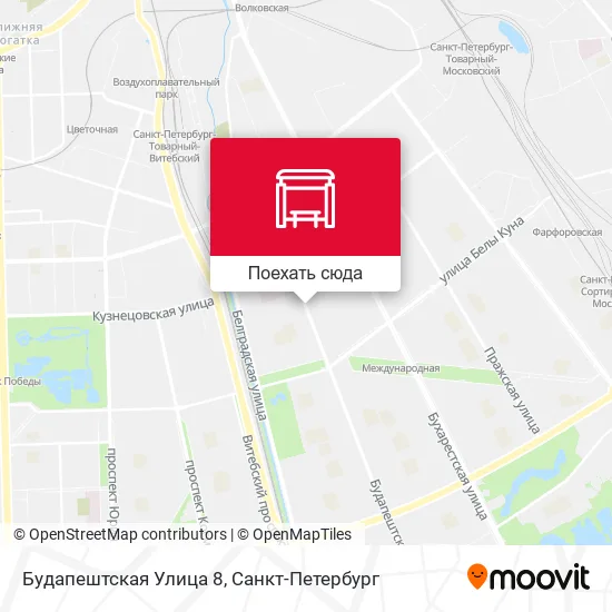 Карта Будапештская Улица 8